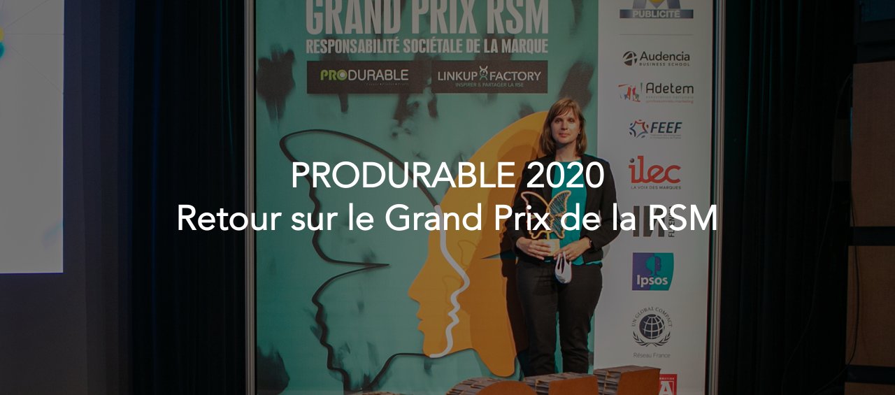 Cdiscount, récompensée lors du GPRSM dans la catégorie B2C Services pour sa démarche engagée très concrète !