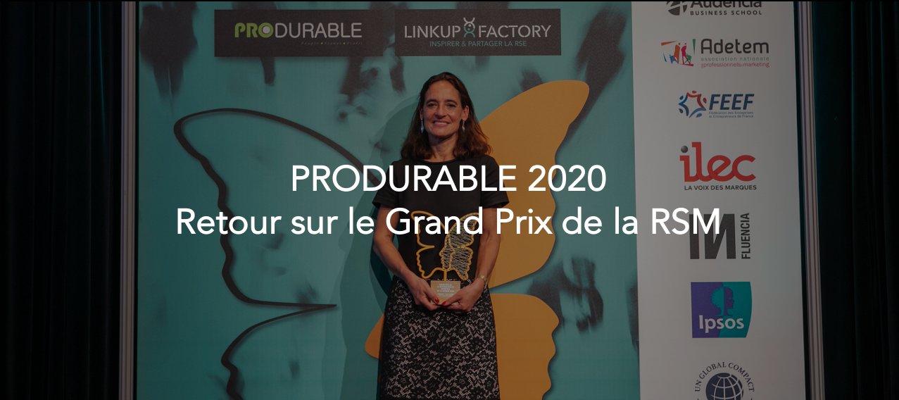 La Banque Postale est lauréate du trophée GPRSM dans la catégorie ‘Coup de Cœur du Jury’ pour ses Prêts Verts !